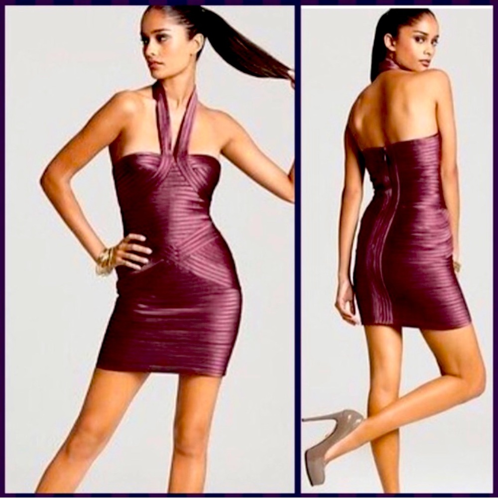 BCBG Ria purple dress